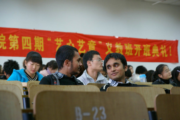 本期义教班的外国学生